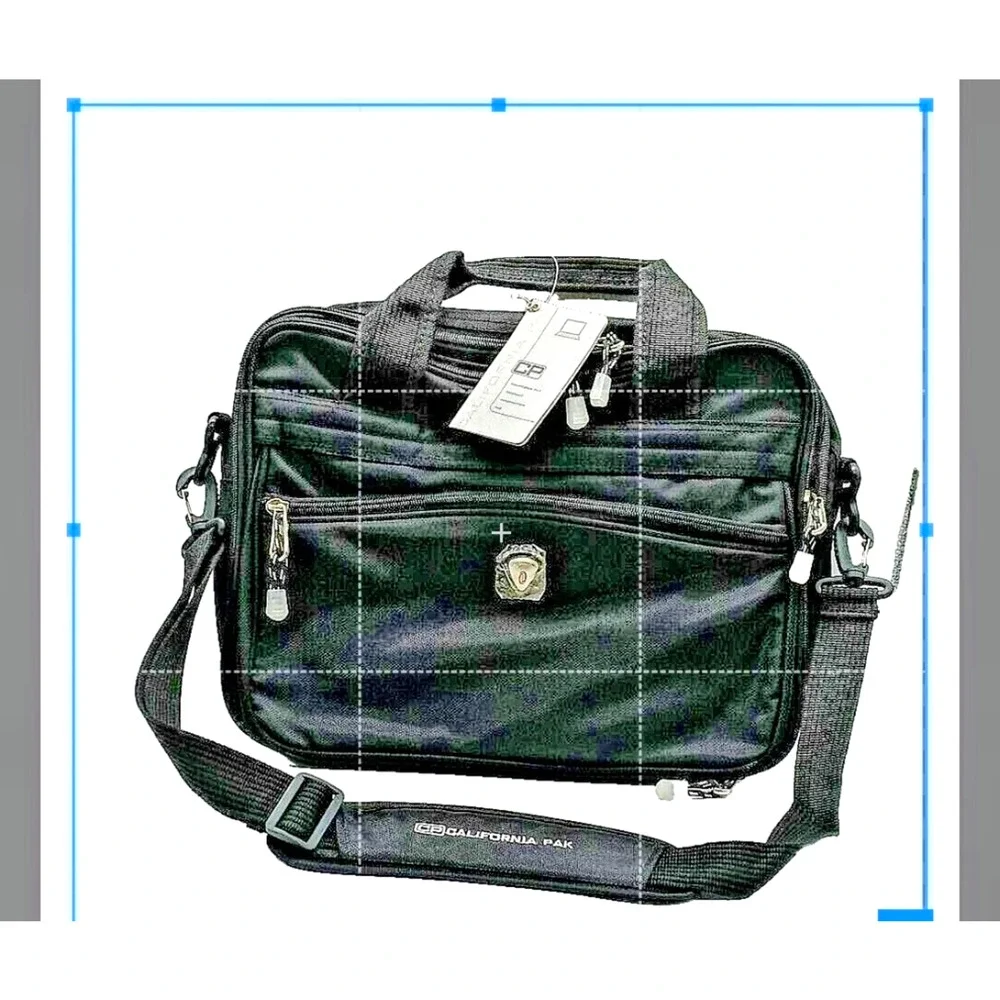 Calpak Ransom Black Messenger Bag 18